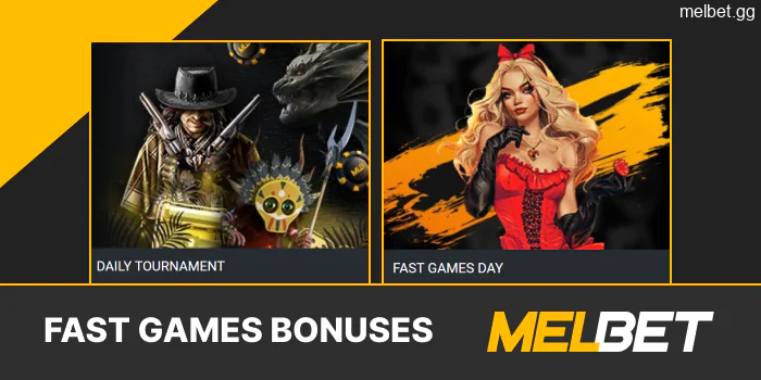 Melbet bonuses for fast games