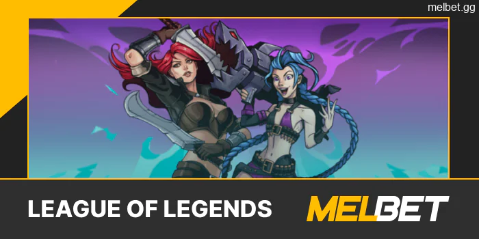 Melbet website for League of Legends betting