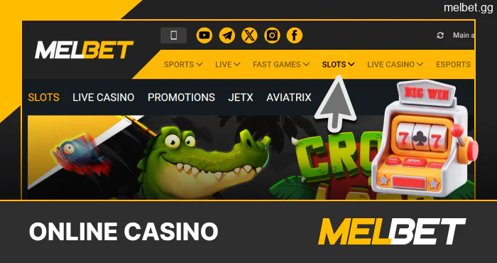 Melbet - online casino for Asian gamblers