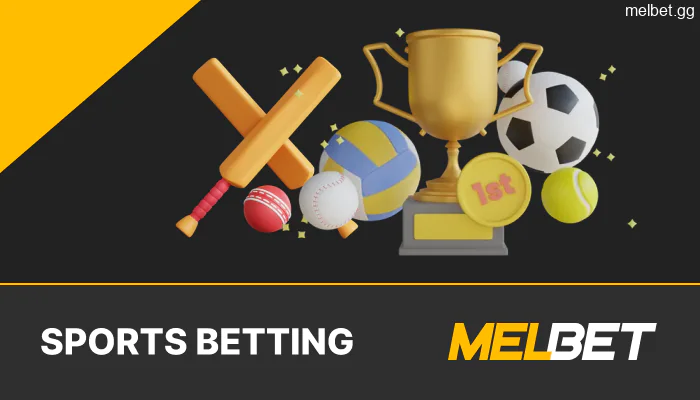 Sports betting at Melbet