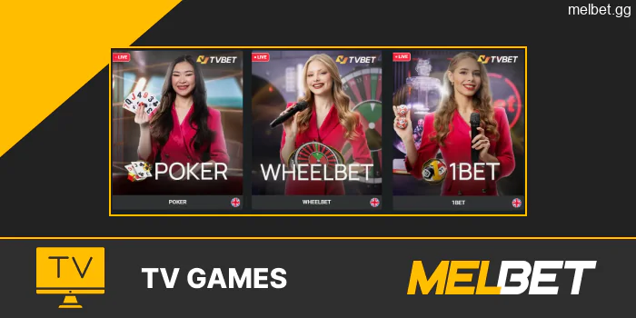 TV Games at Melbet Casino