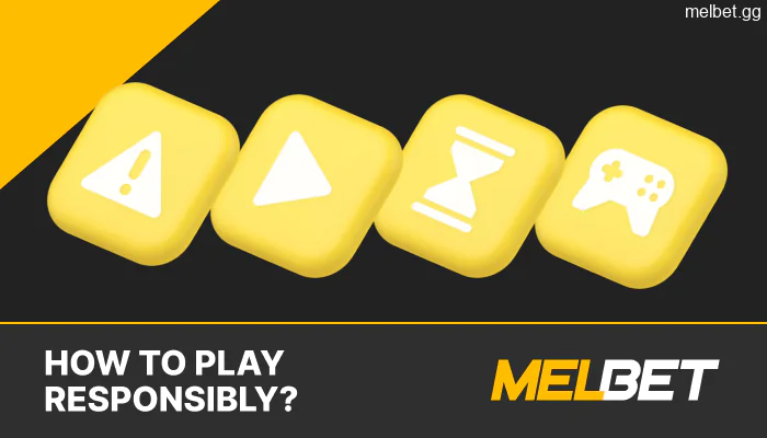 How you can play responsibly with Melbet